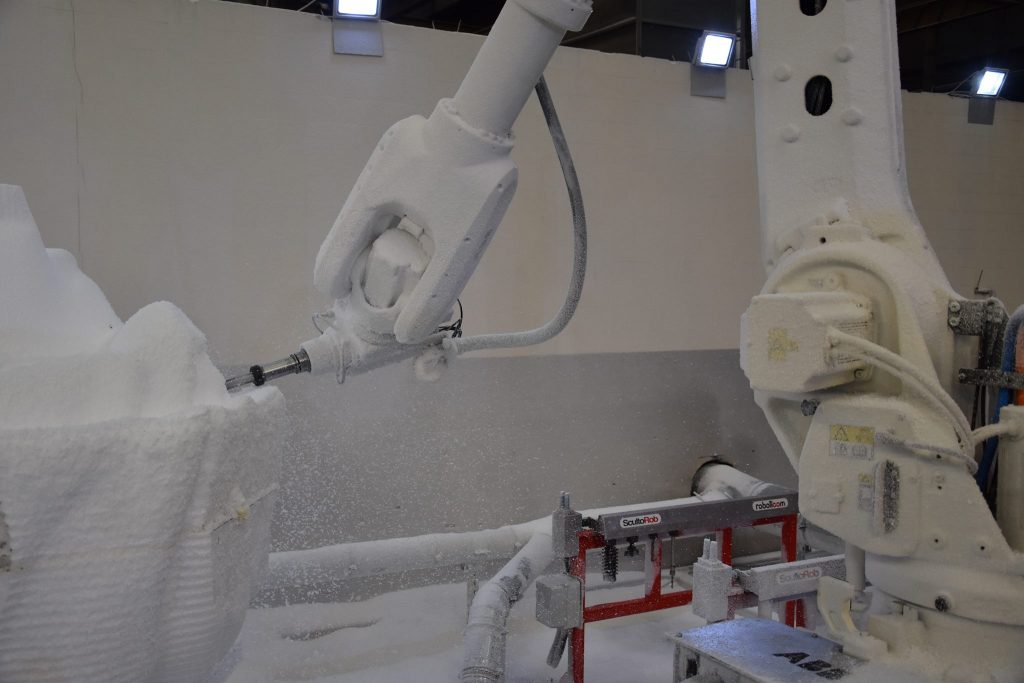 Robotic Styrofoam Sculpting